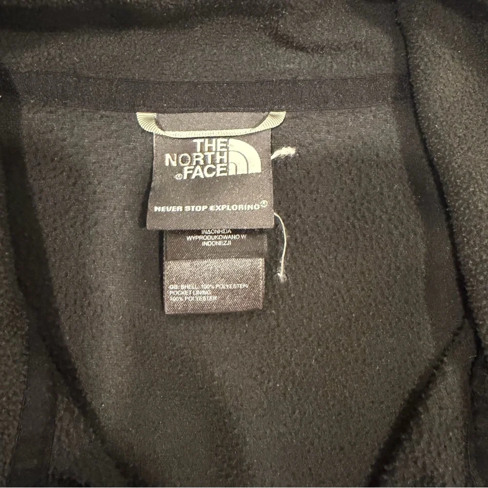 The North Face Men’s Full Zip Black Fleece Jacket Large